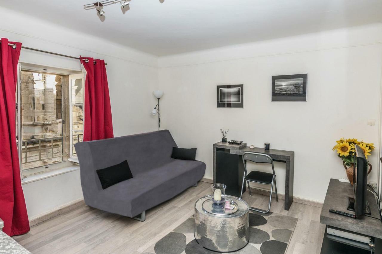 Studio avec vue sur les arénes Arlés Exterior foto