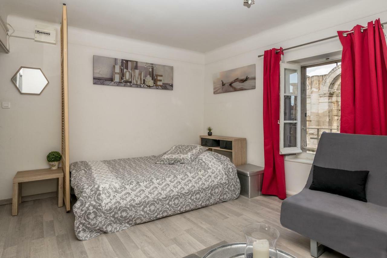 Studio avec vue sur les arénes Arlés Exterior foto